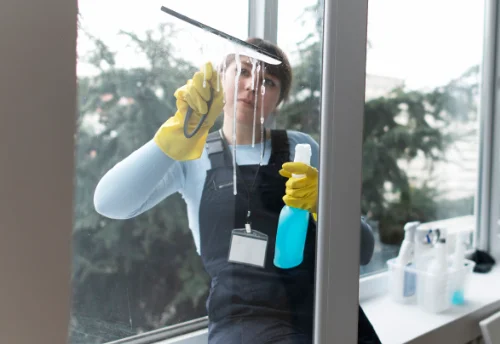 Nettoyage de vitres intérieures et extérieures à Saint-Prouant